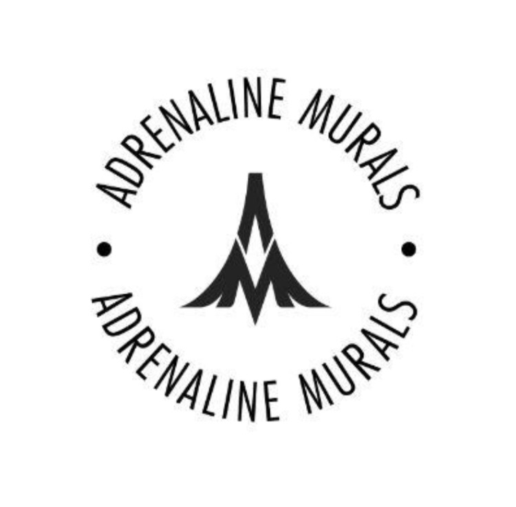 Adrenaline Brush Murals Logo