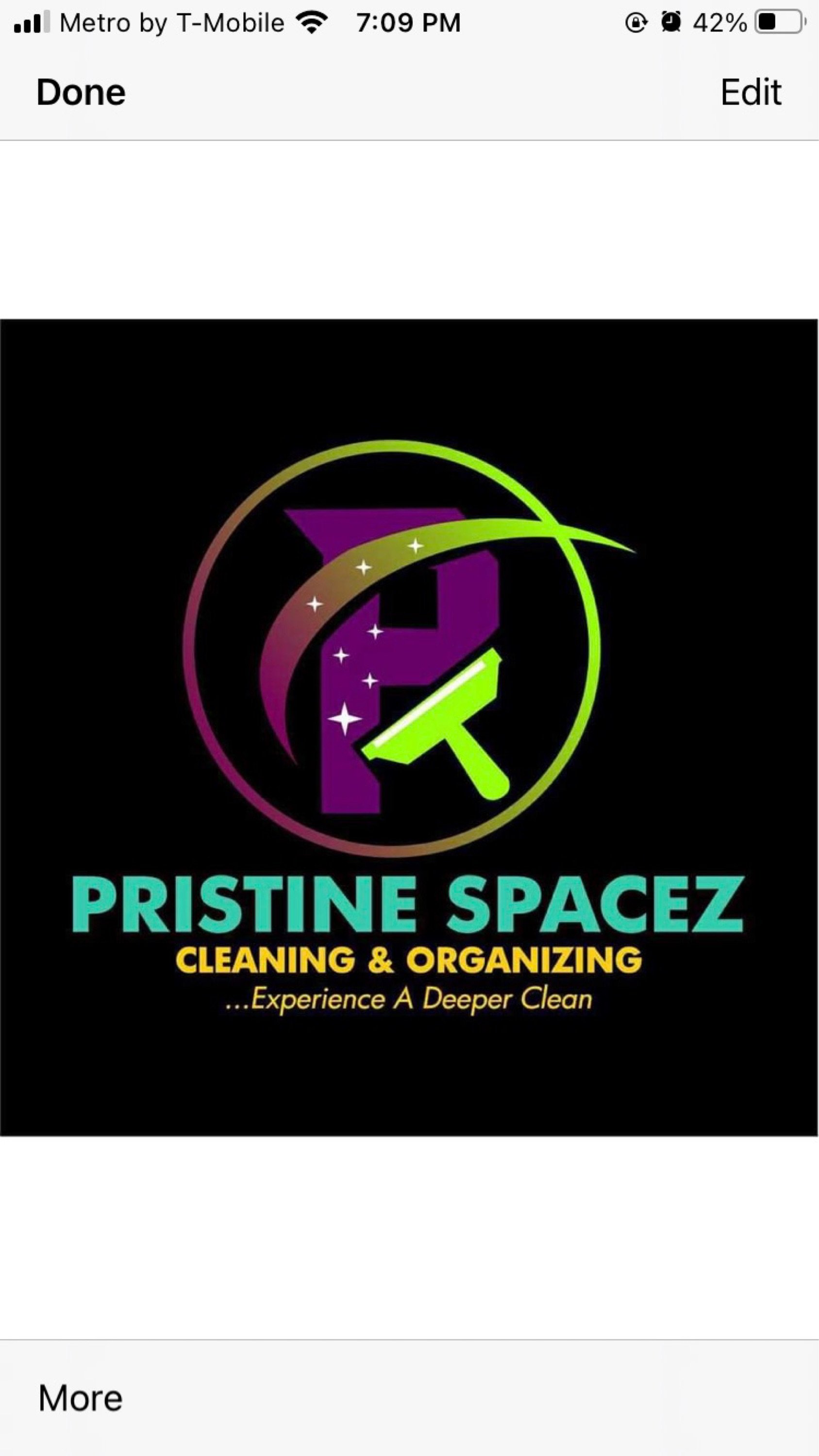 Pristine Spacez, LLC Logo