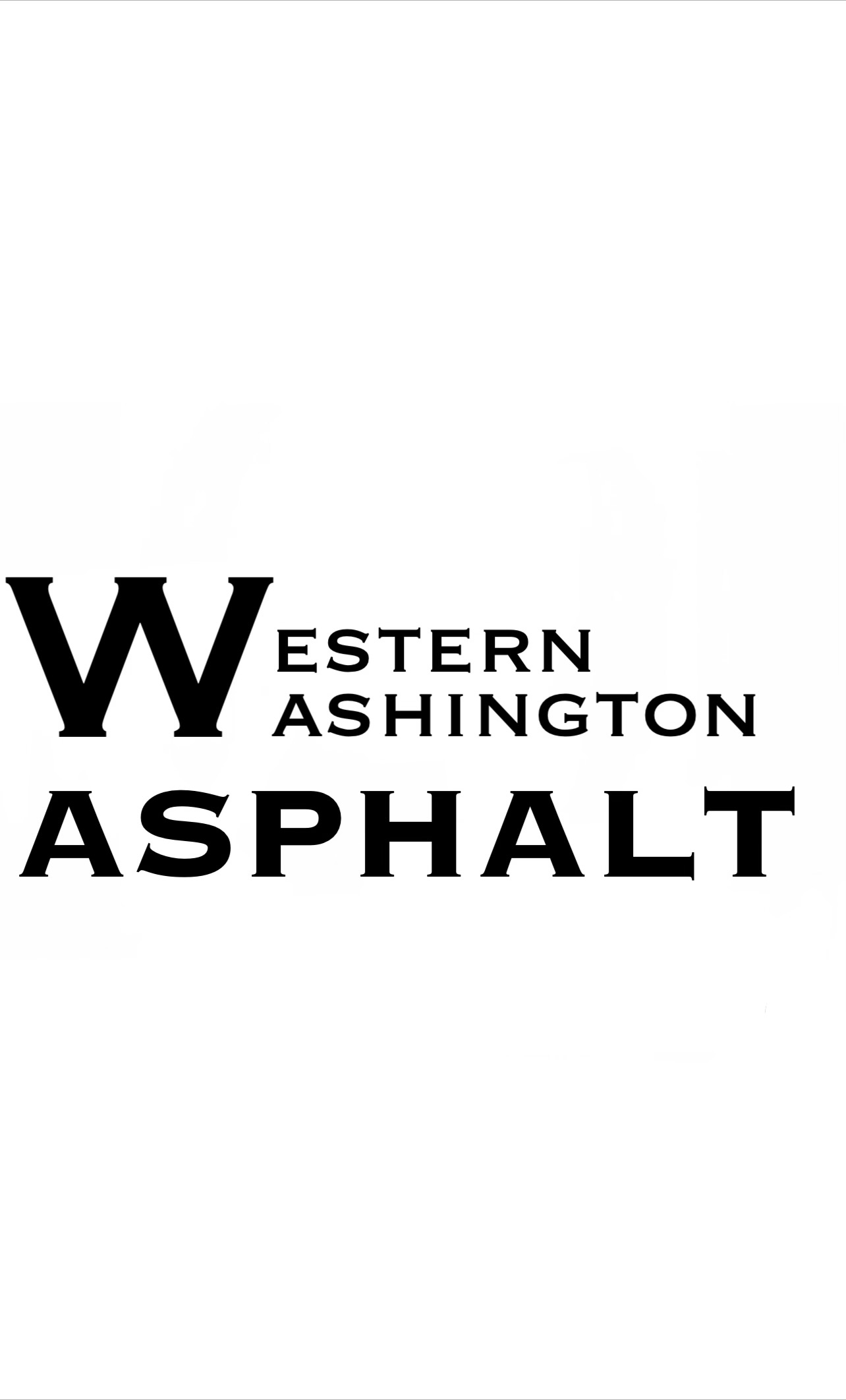 Western Washington Asphalt, LLC Logo