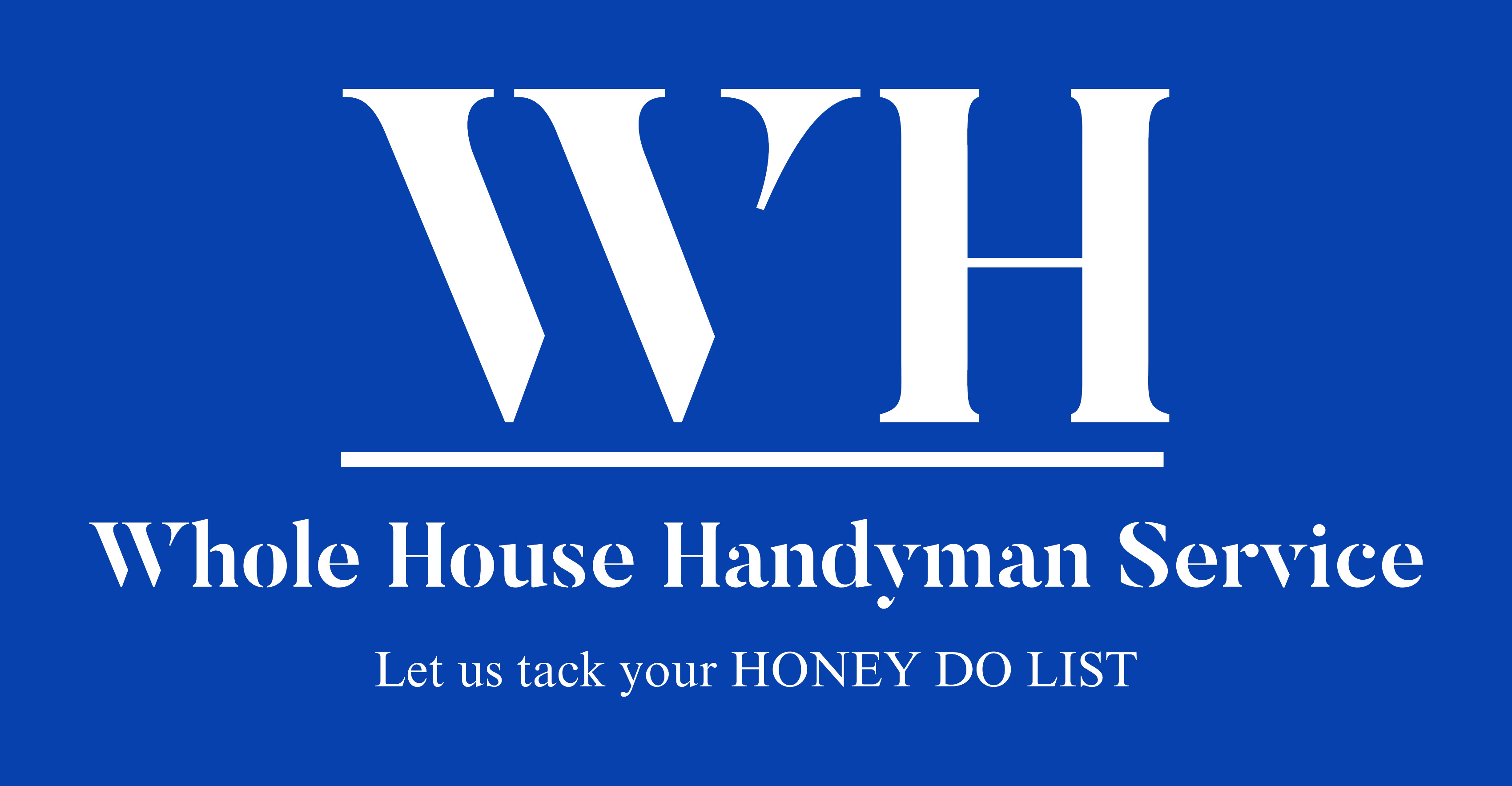 Whole House Handyman Services by CJ Logo