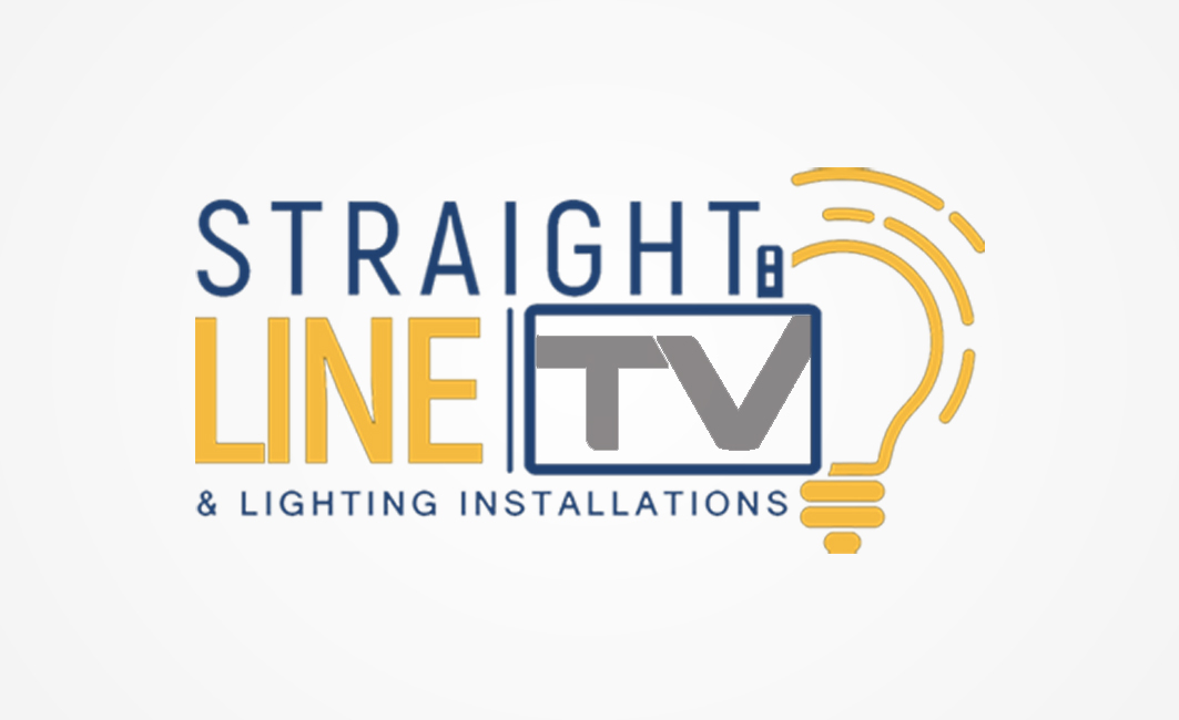 Straight Line TV Installation Logo