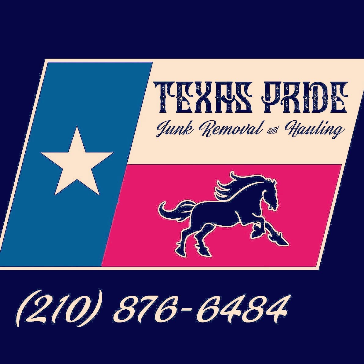 Texas Pride Junk Removal Logo