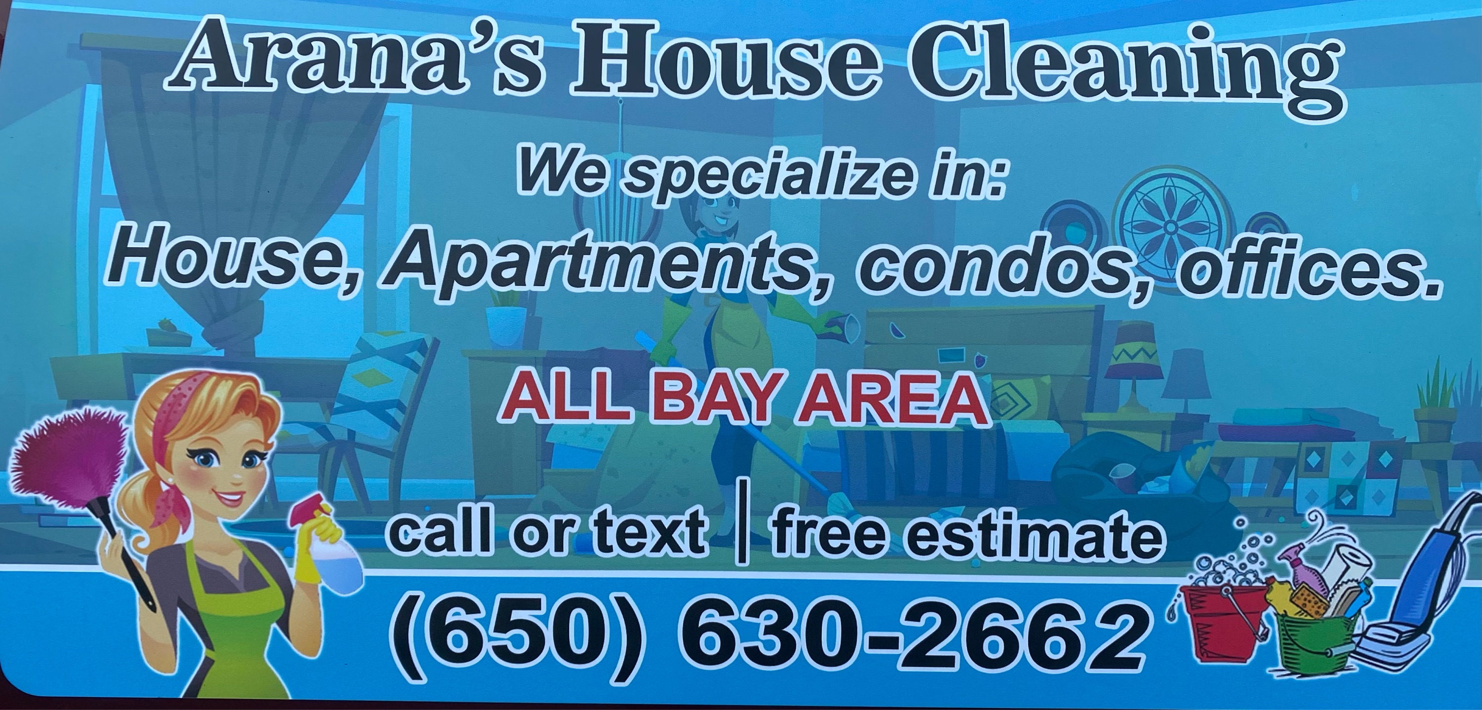 Arana's House Cleaning Logo