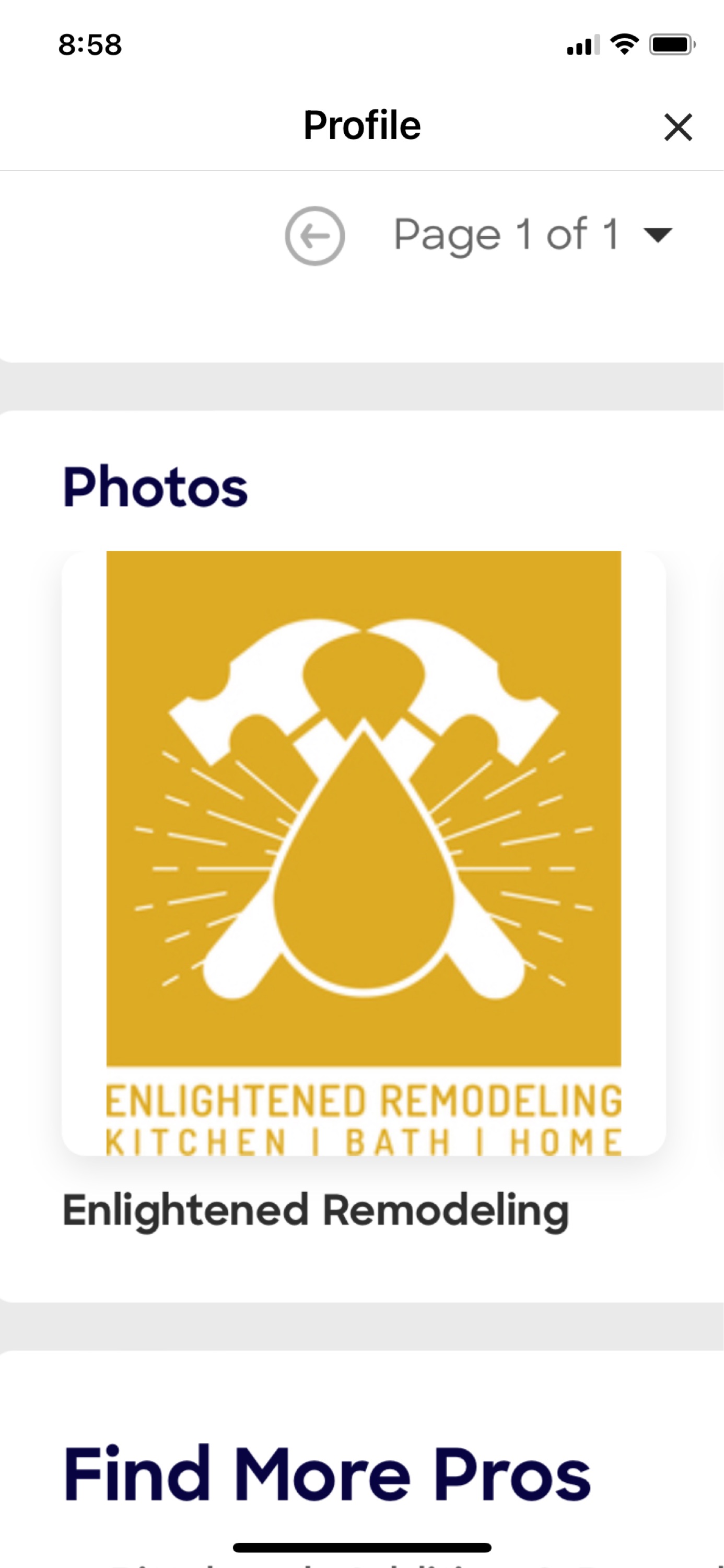 Enlightened Remodeling Logo