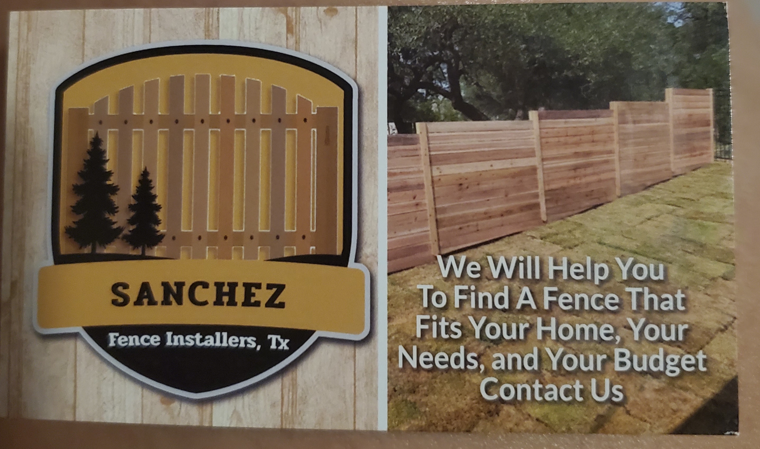 Sanchez Fence Installers Logo
