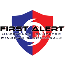 First Alert Hurricane Shutters, Windows and Wholesale Logo