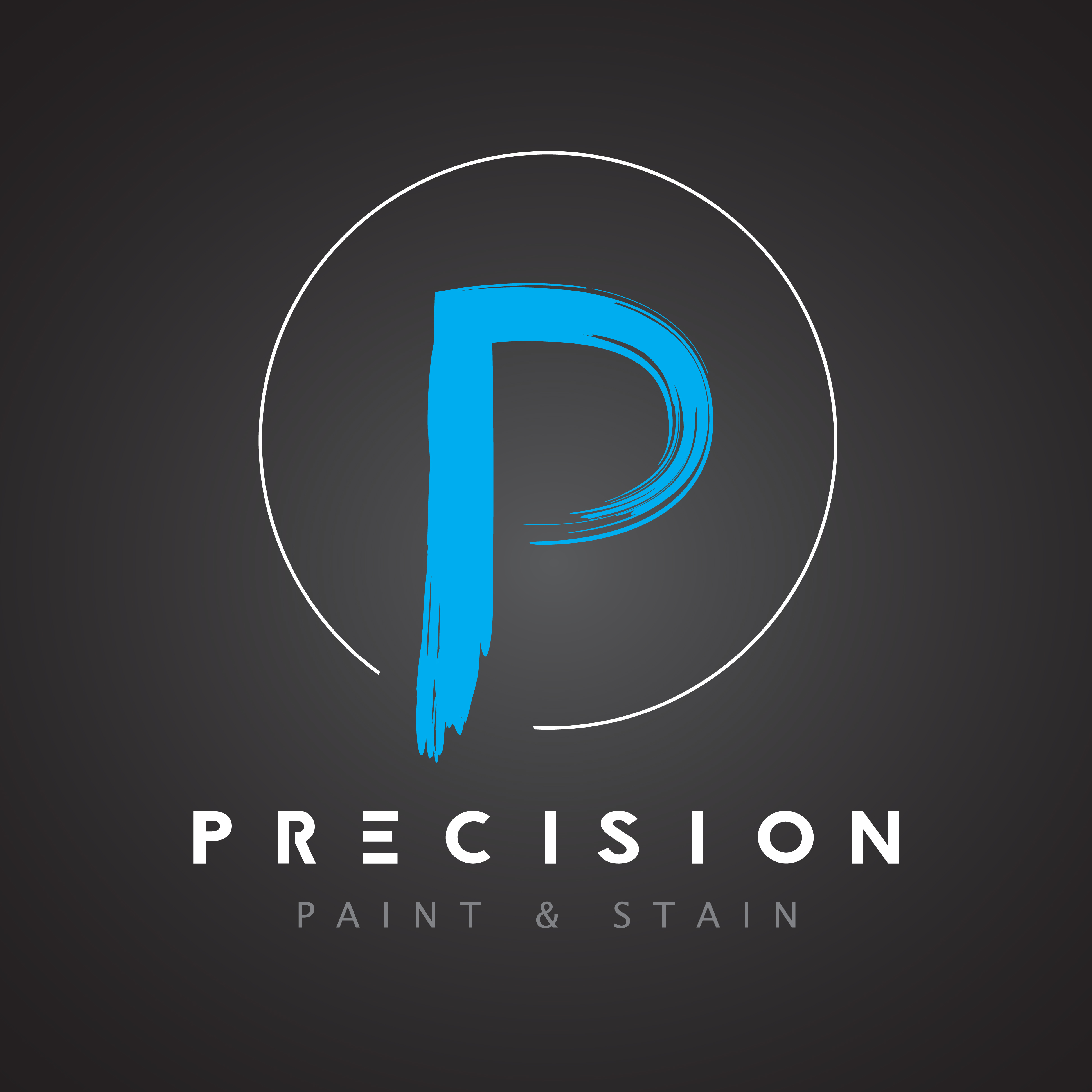 Precision Paint And Stain Logo