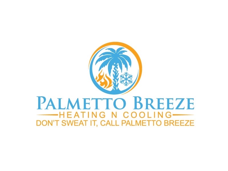 Palmetto Breeze Heating N Cooling Logo