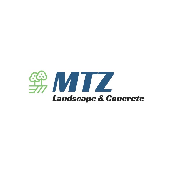 MTZ Landscaping and Concrete Logo