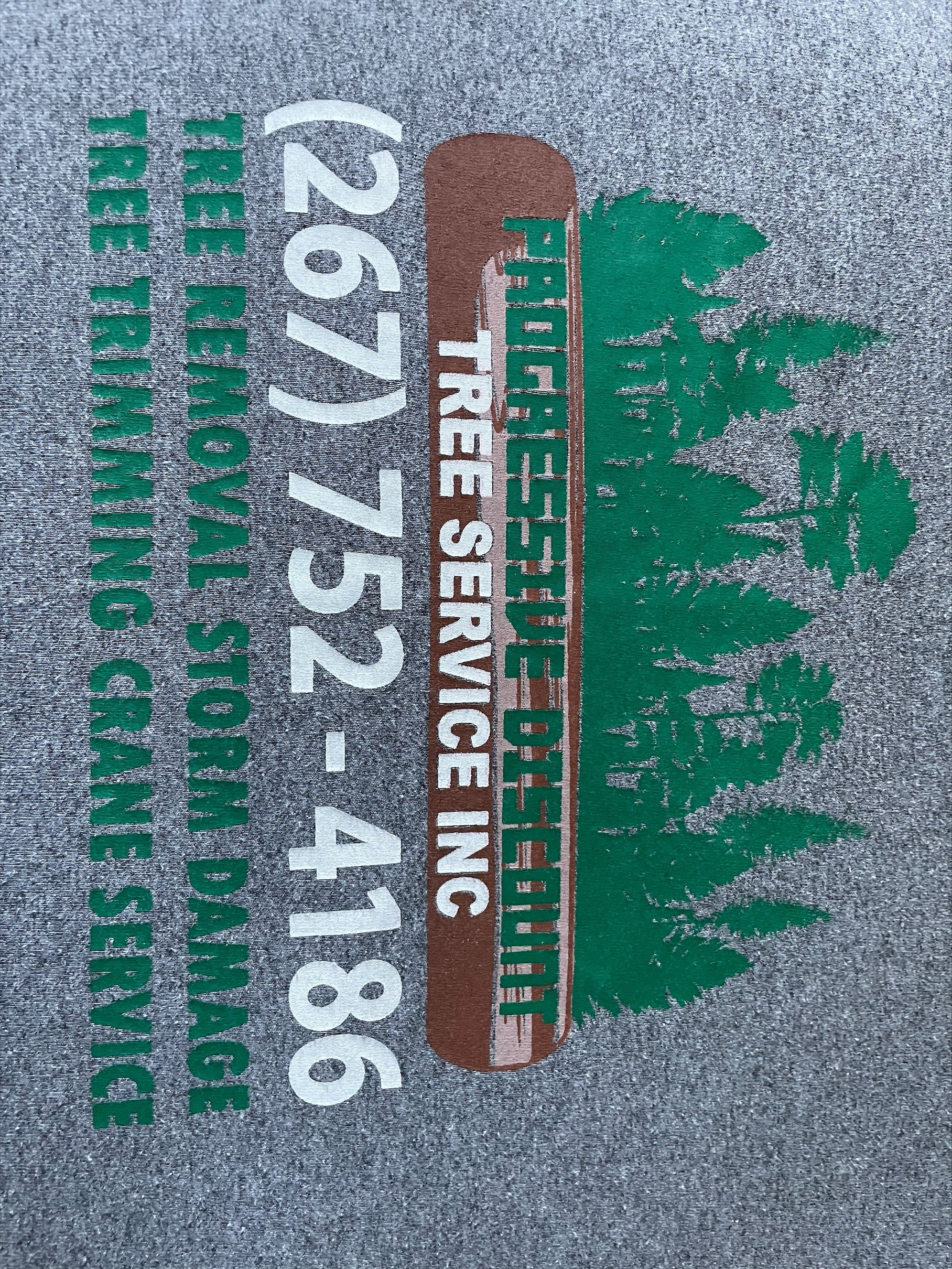 Progressive Discount Tree Service Logo