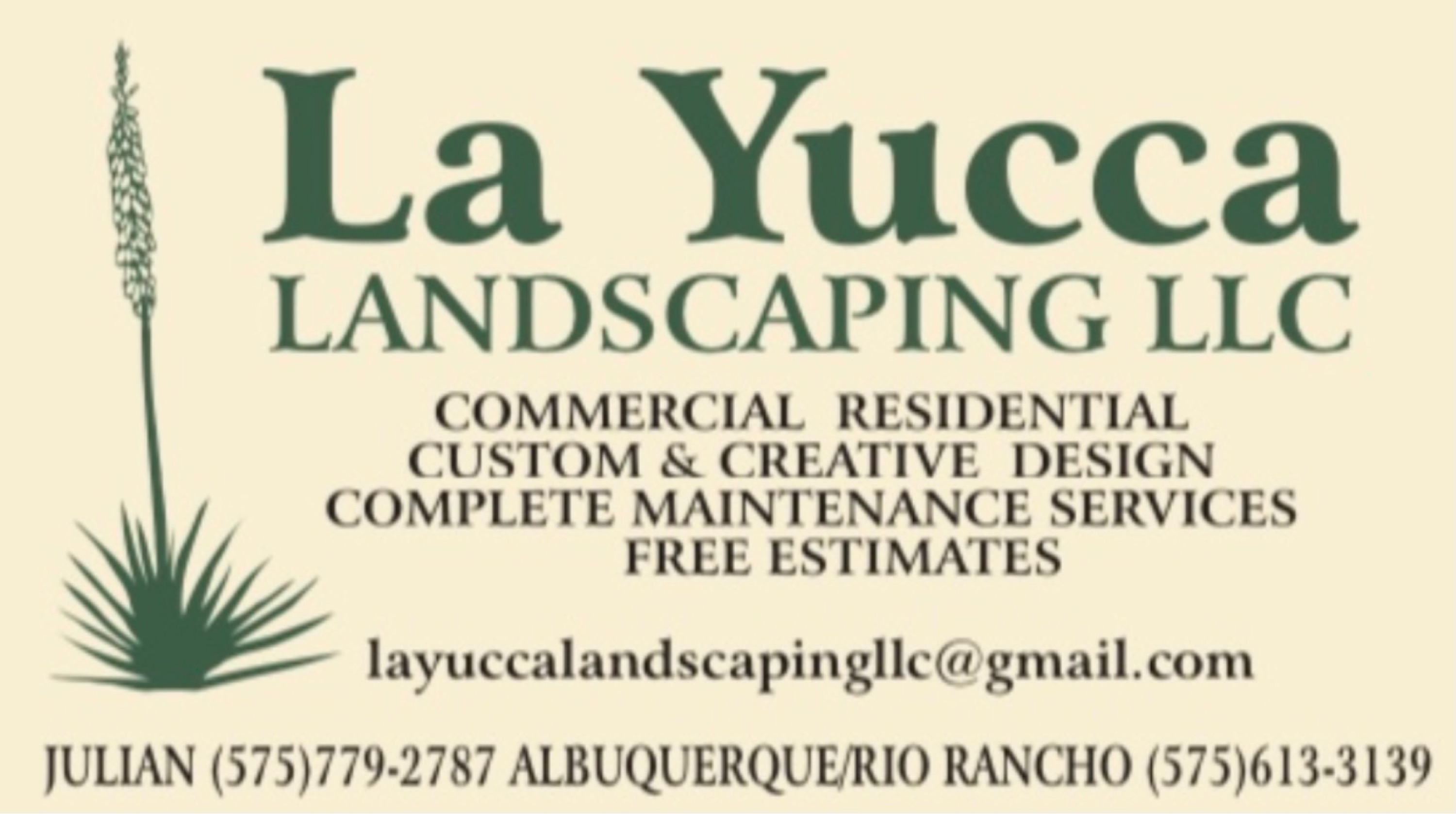 La Yucca Landscaping Logo