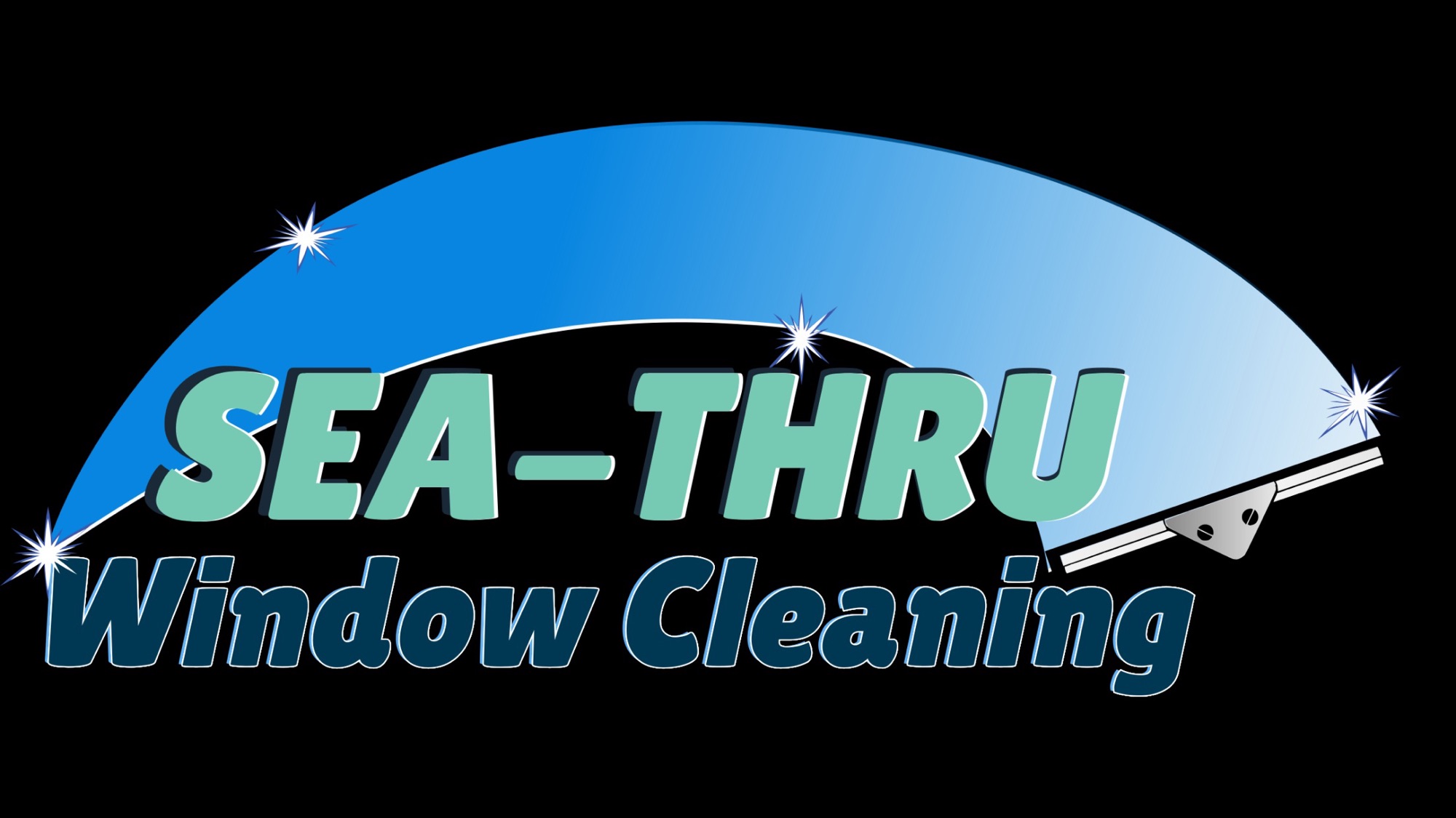 Sea-Thru Window Cleaning & Powerwashing Logo