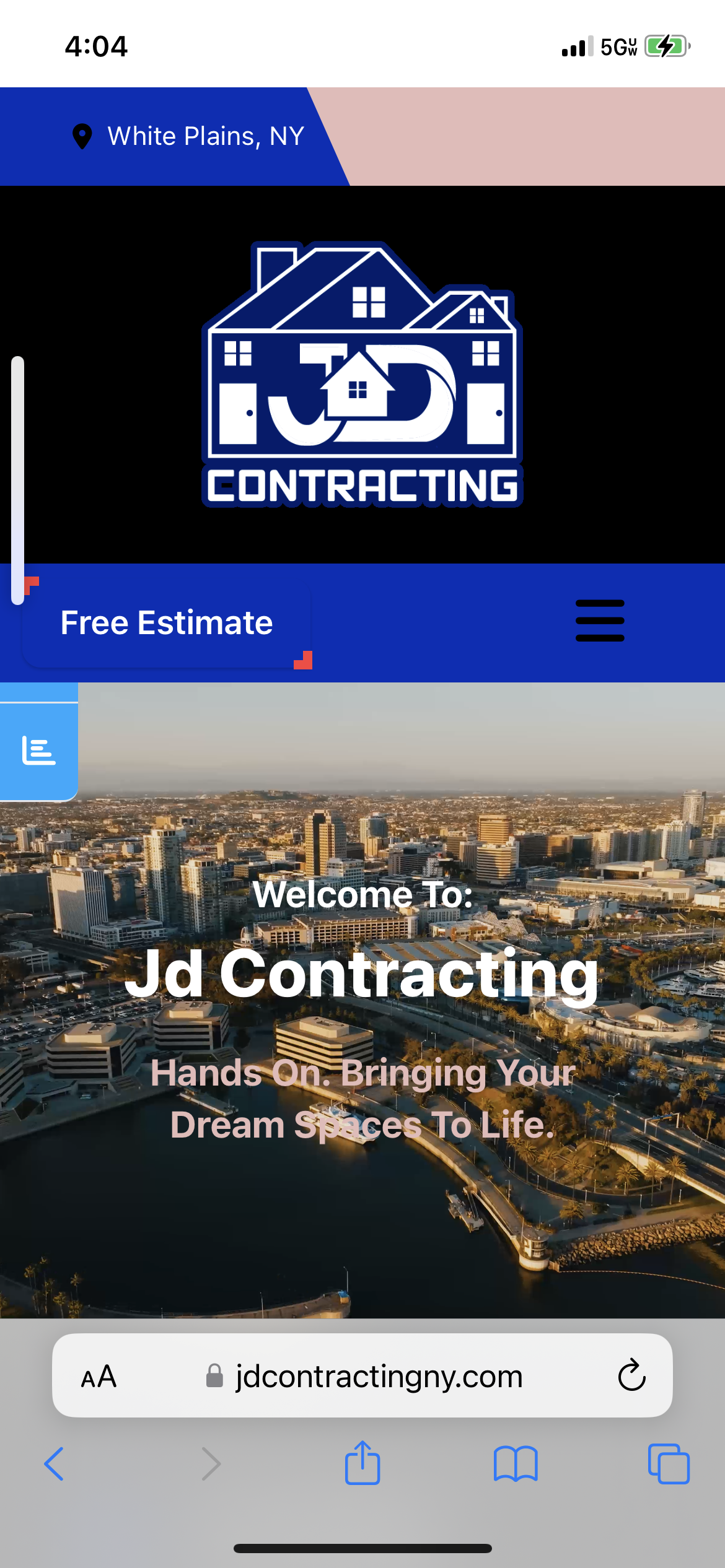 JD Contracting Logo