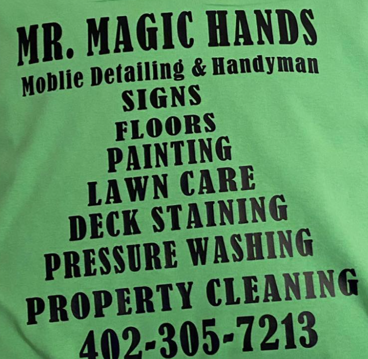 Mr. Magic Hands Logo