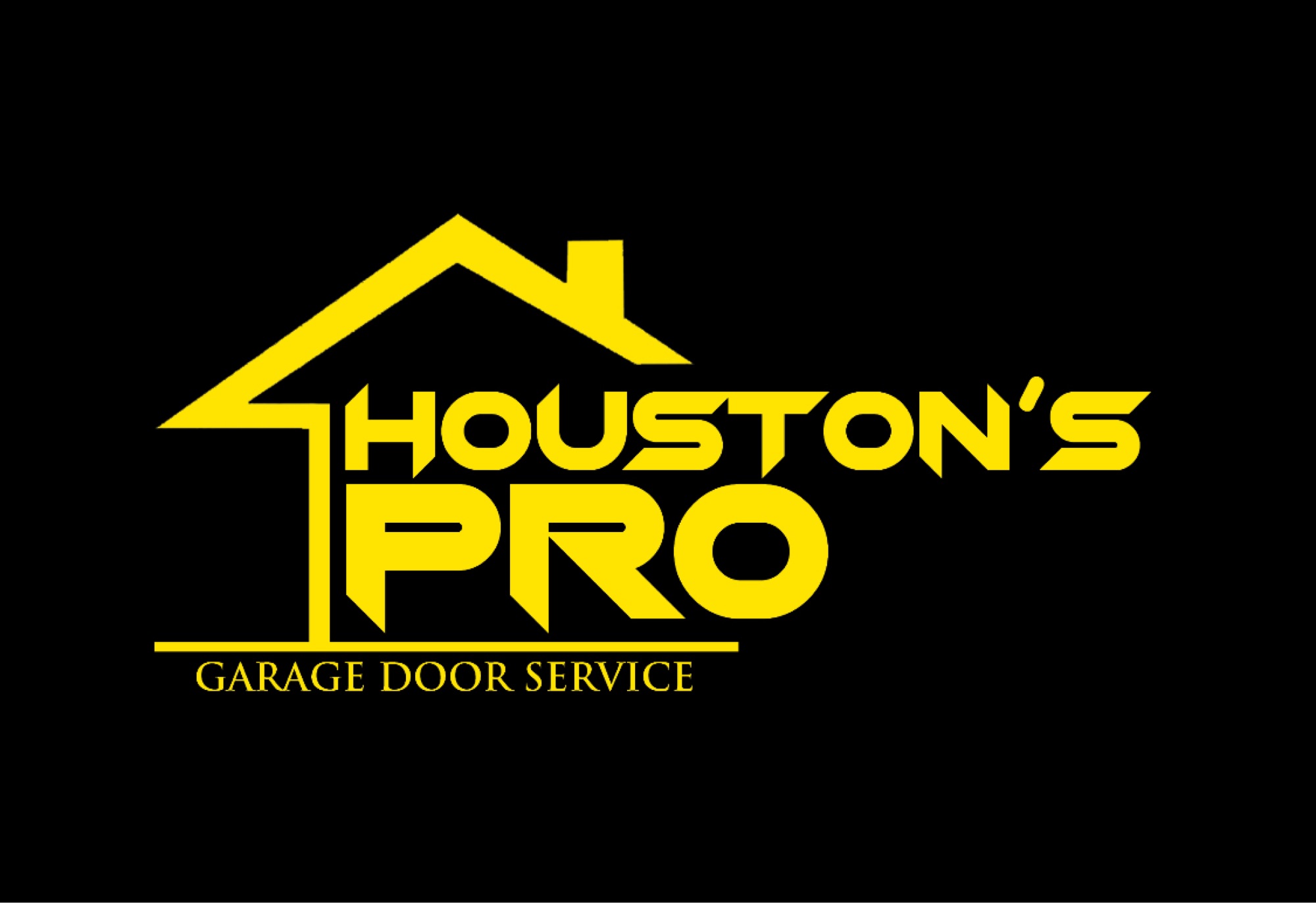 Houston's Pros Garage Door Service Logo
