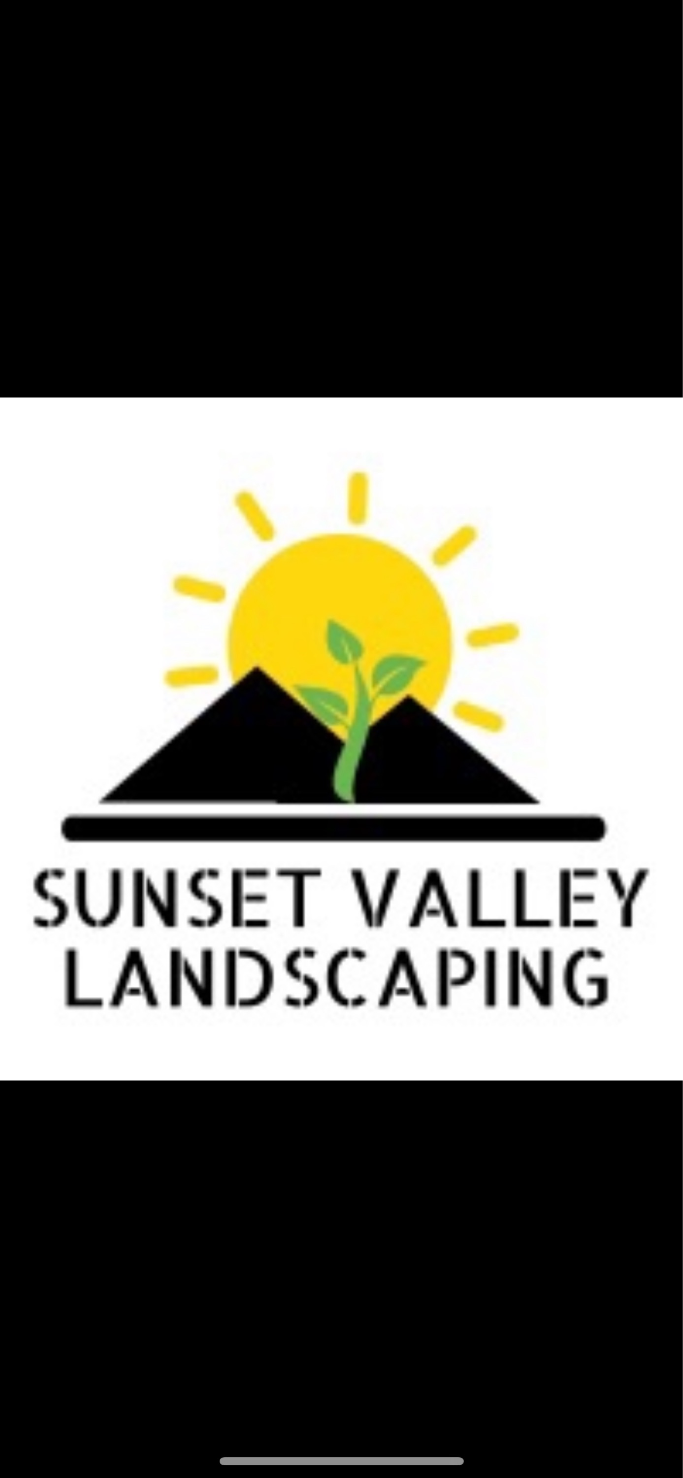 Sunset Valley Landscaping Logo