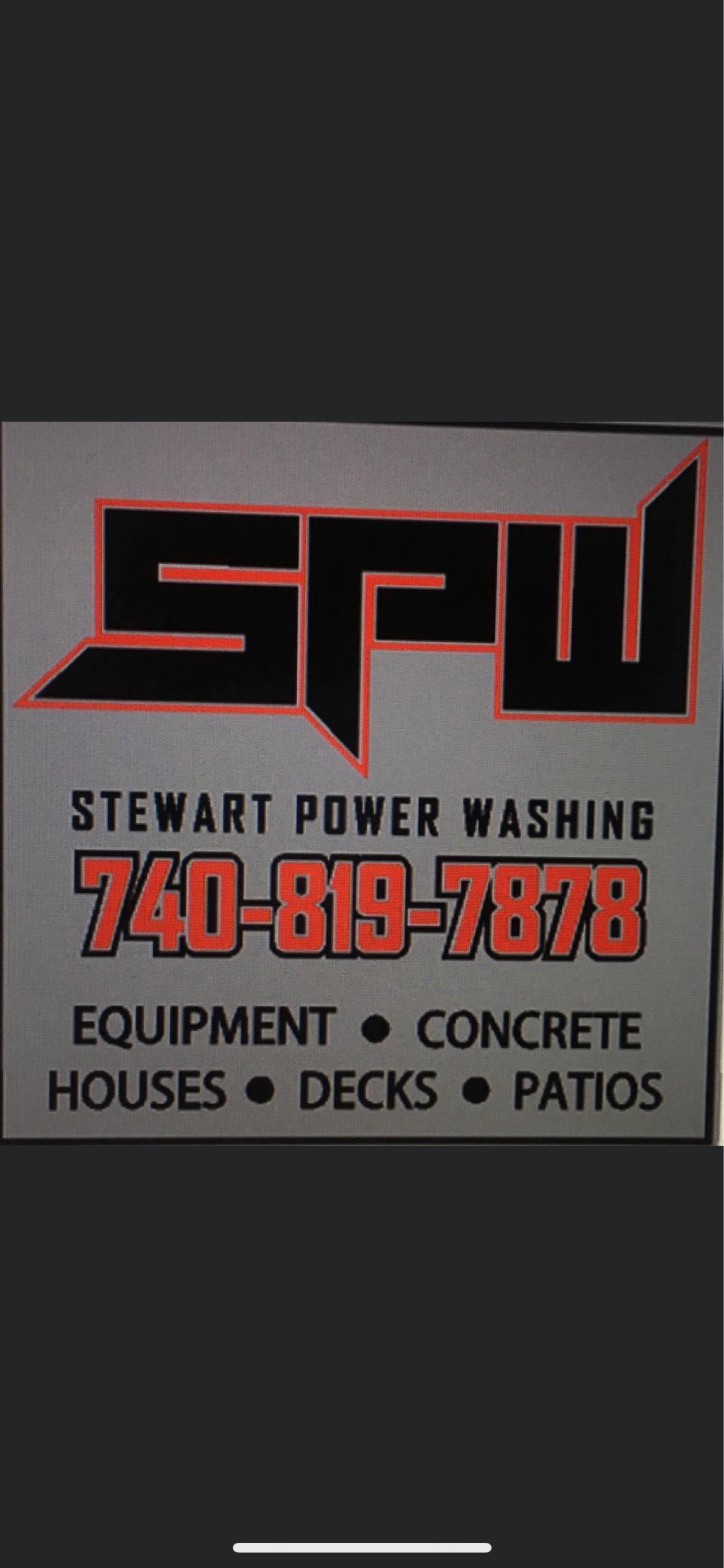 Stewart Power Washing Logo