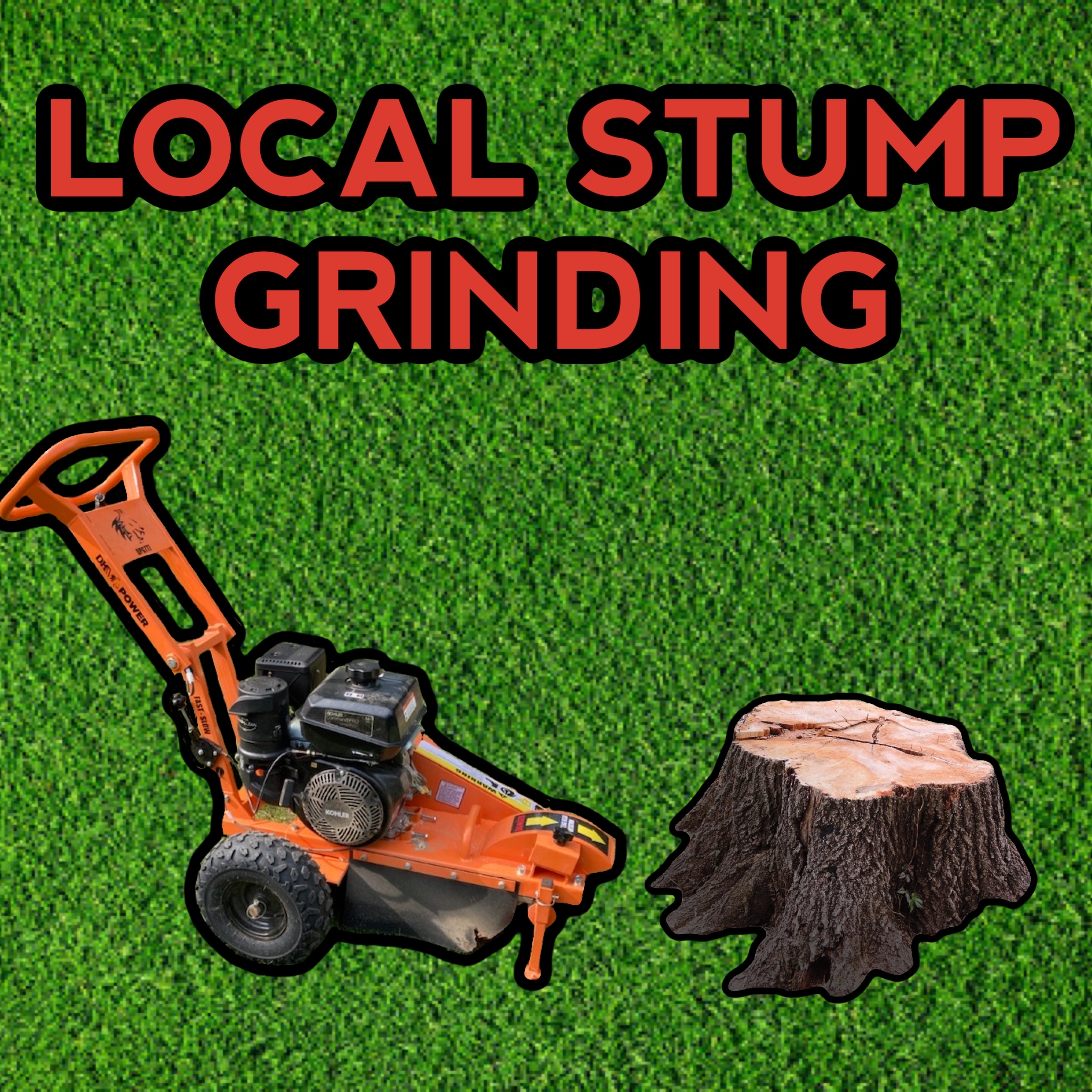 Local Stump Grinding Logo