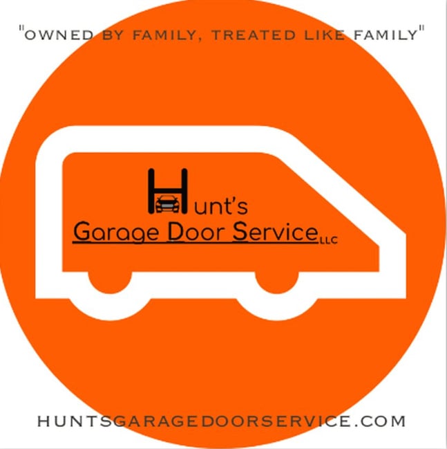 Hunts Garage Door Service Logo