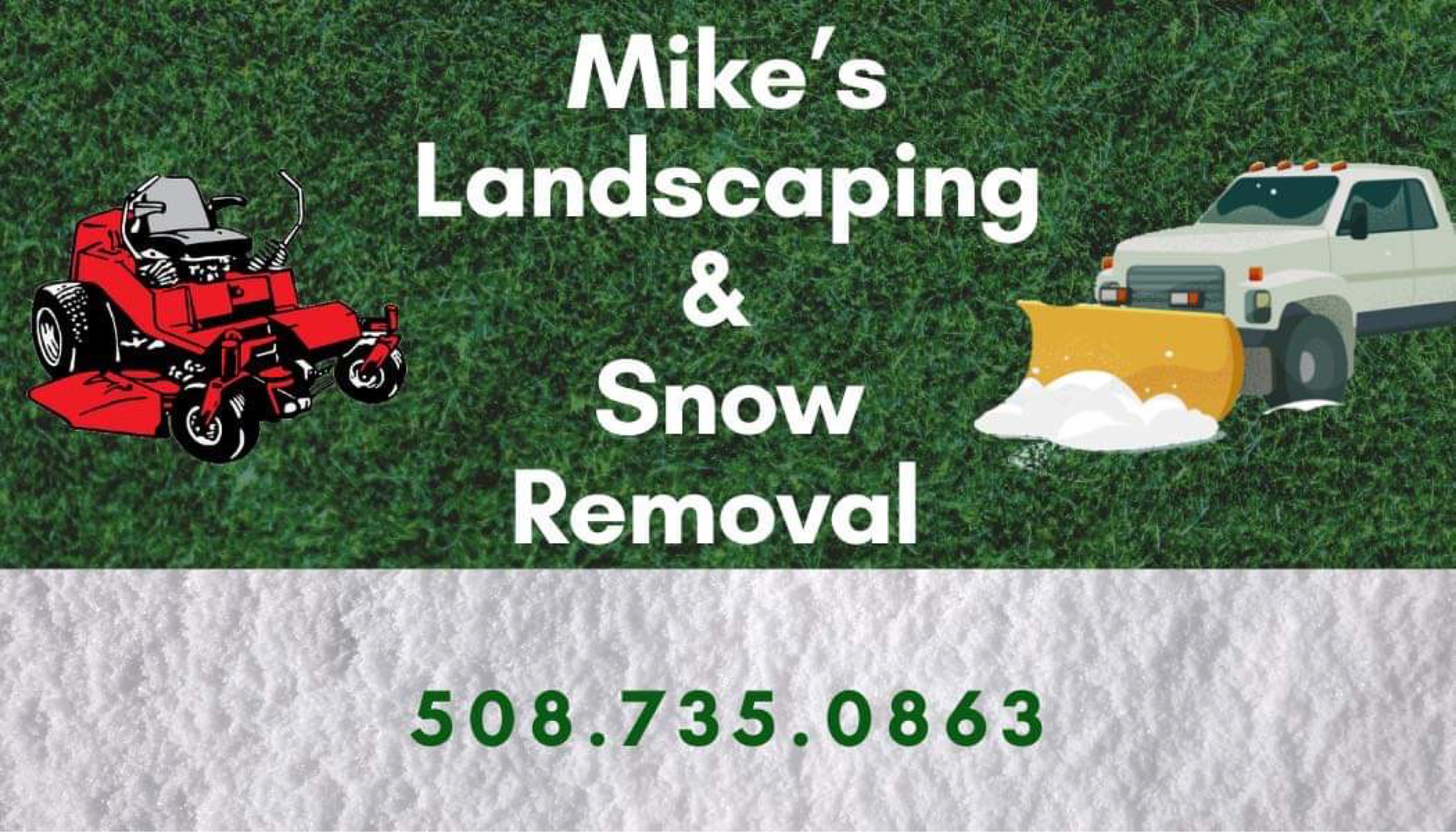 Mikes Landscaping and Snow Removal Logo