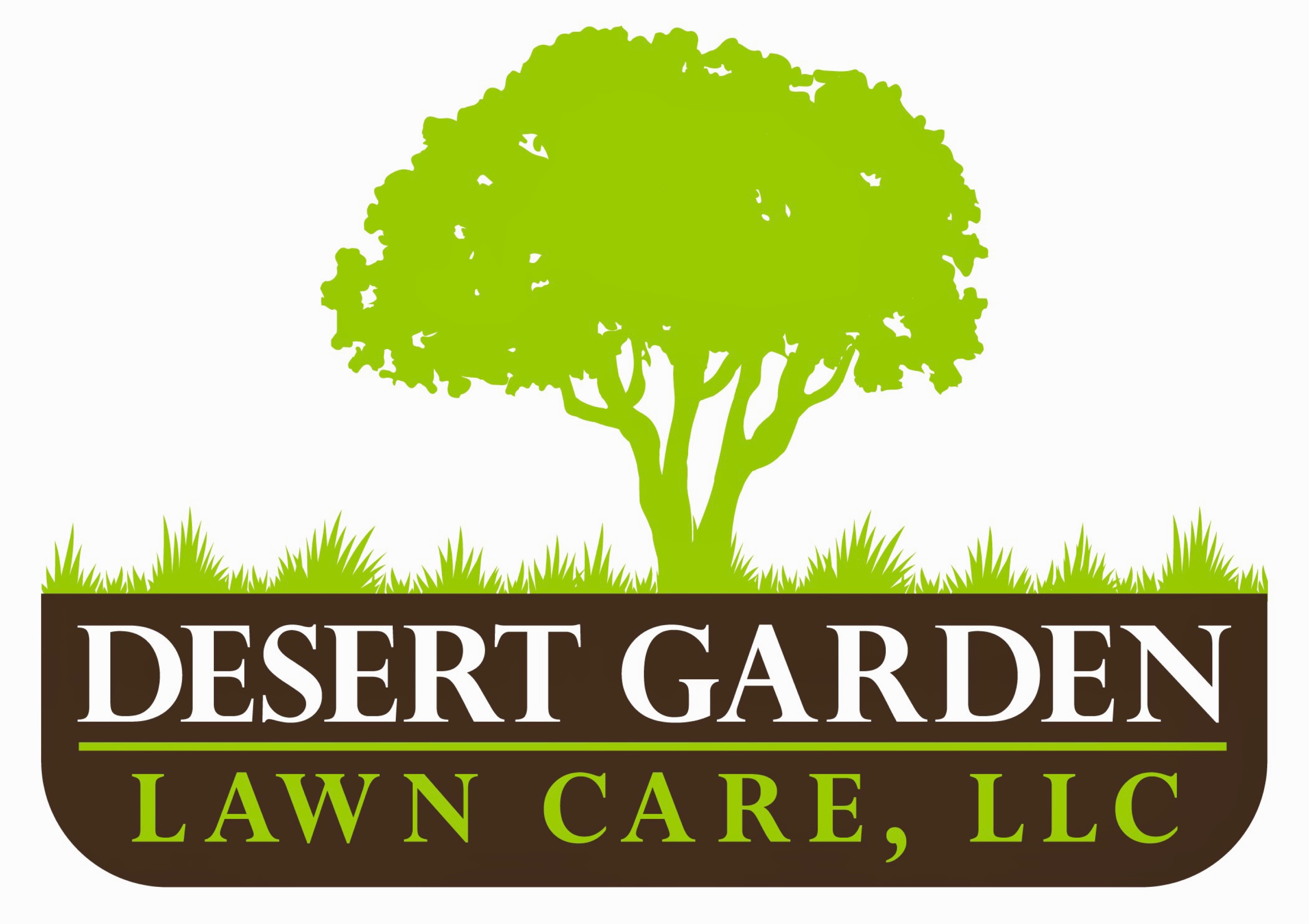Desert Garden Lawn Care Logo
