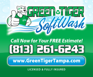Green Tiger Soft Wash Logo
