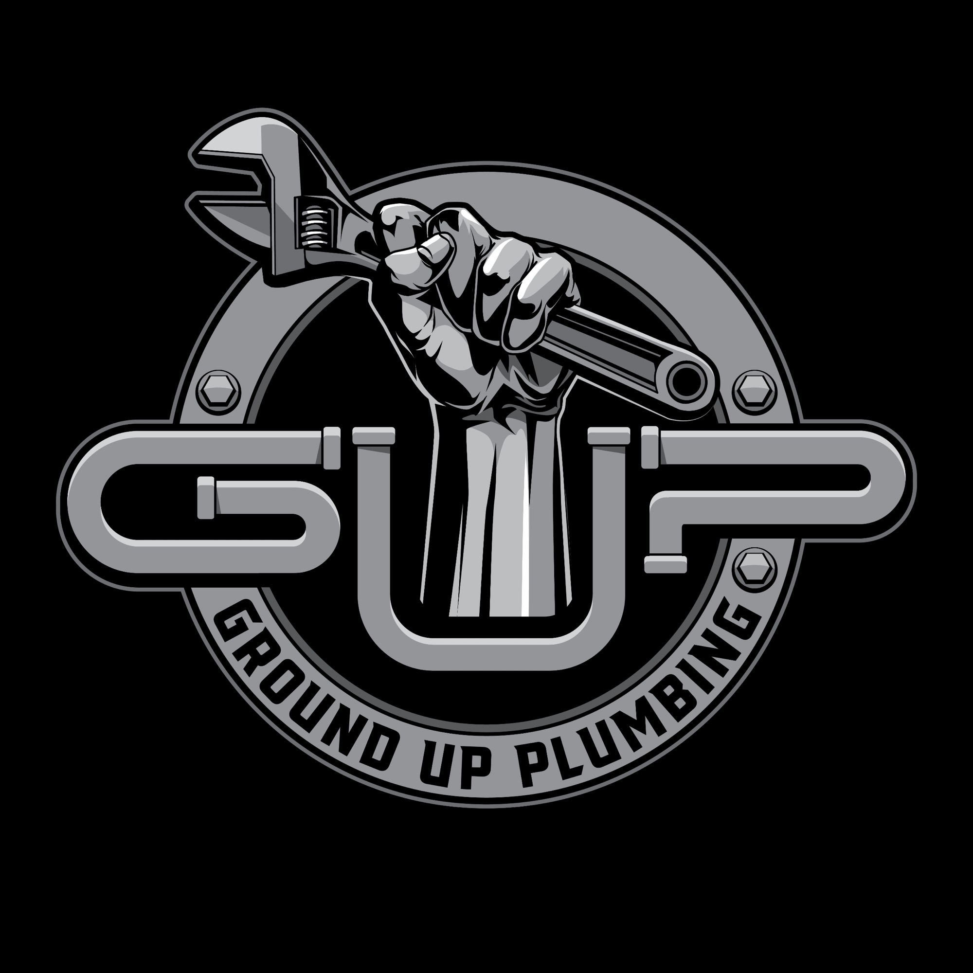 Ground Up Plumbing Logo