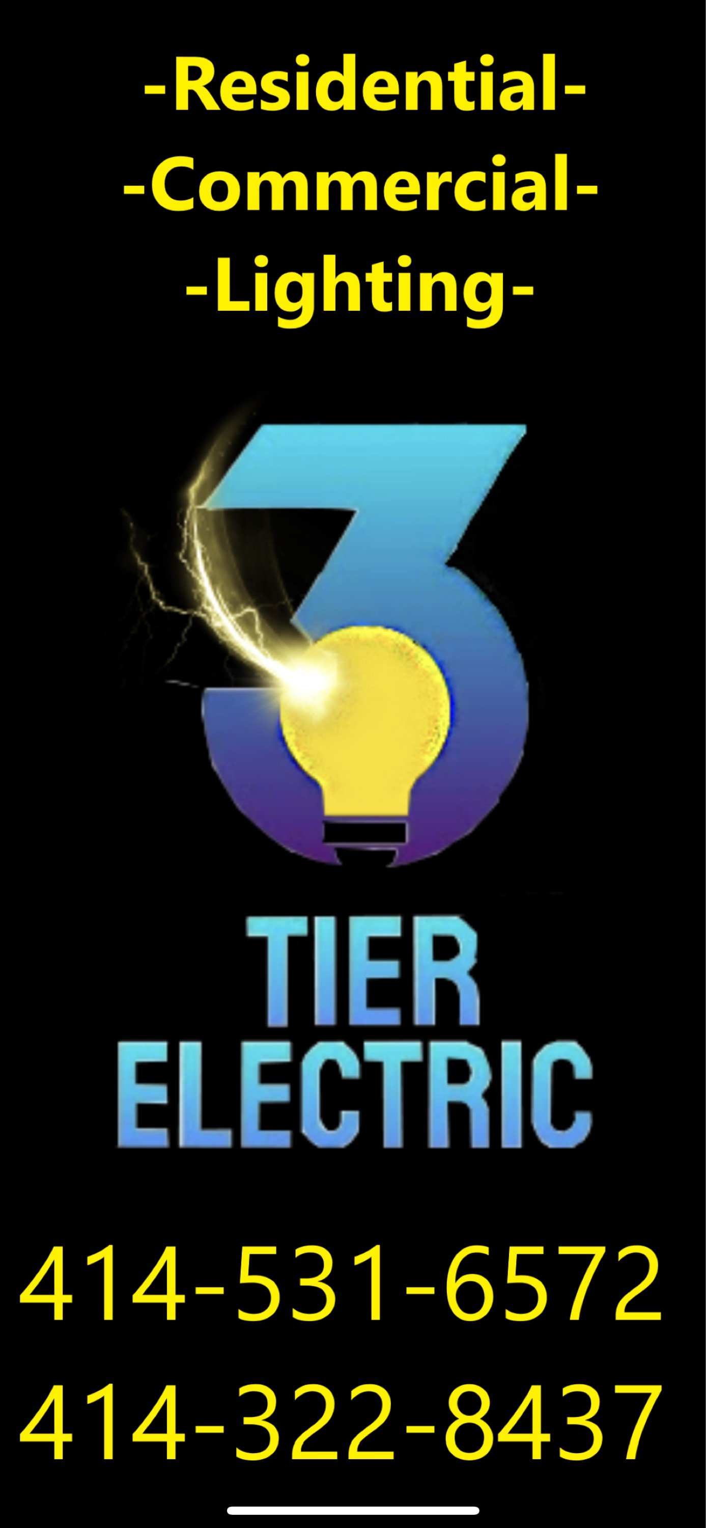 3 Tier Electric, LLC Logo