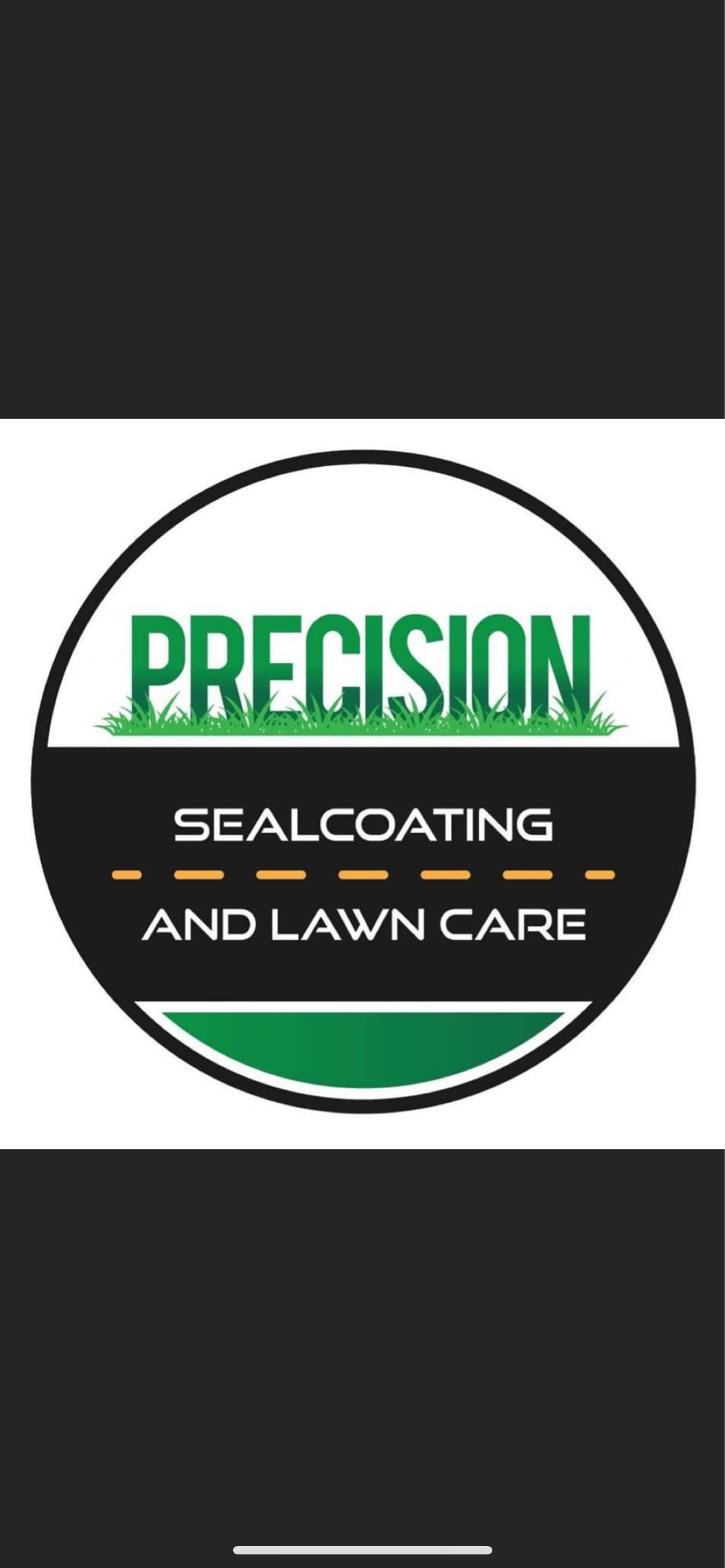 Precision Sealcoating & Lawn Care Logo