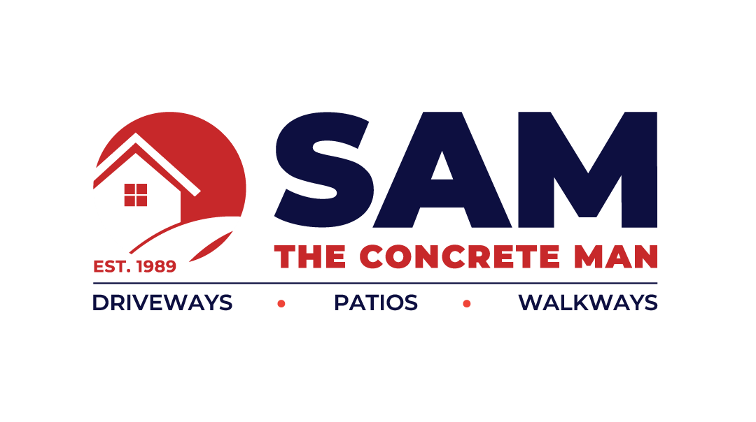 Sam The Concrete Man San Antonio East Logo