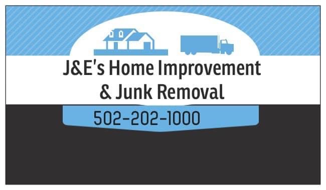 J&E's Home Improvement & Junk Removal Logo
