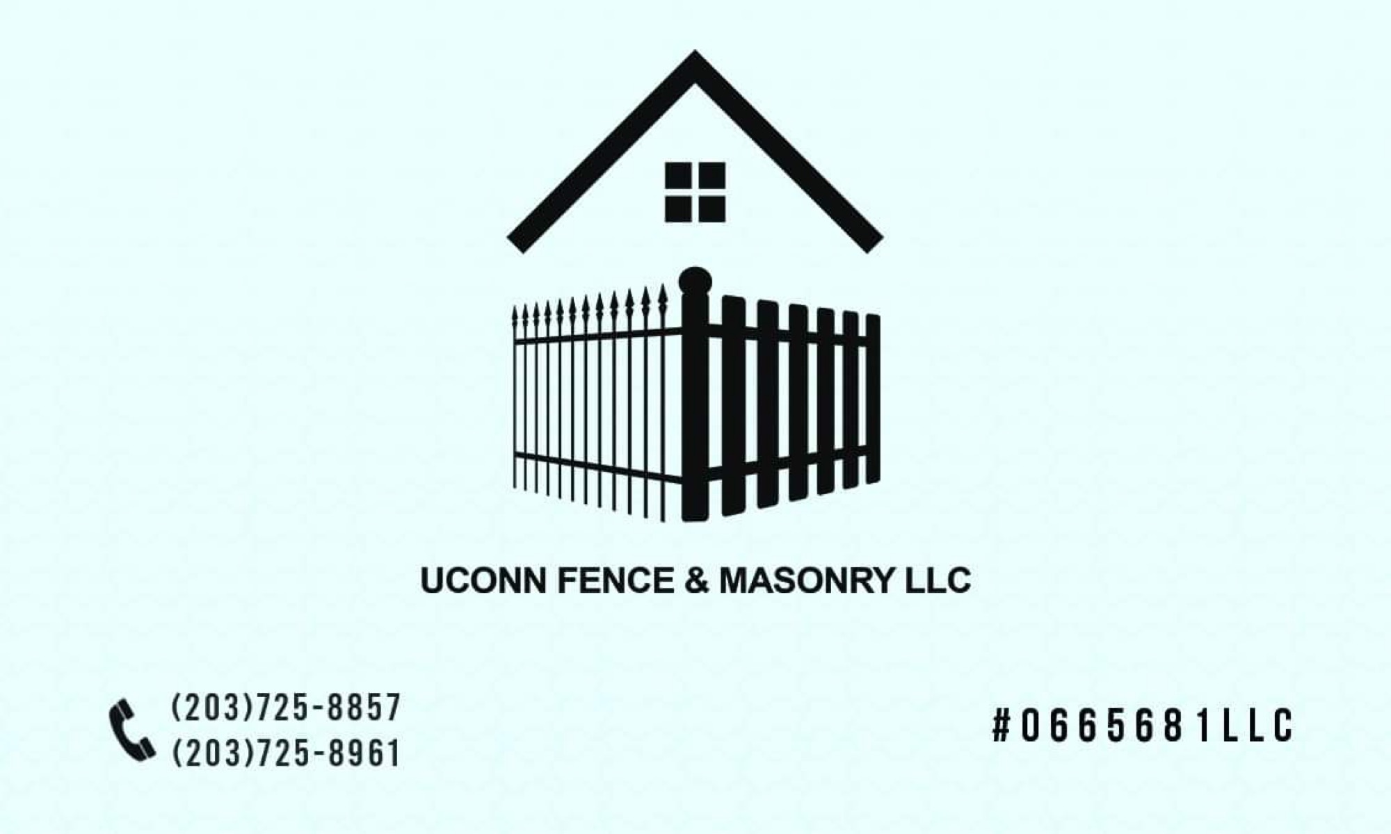 UConn Fence & Masonry Logo