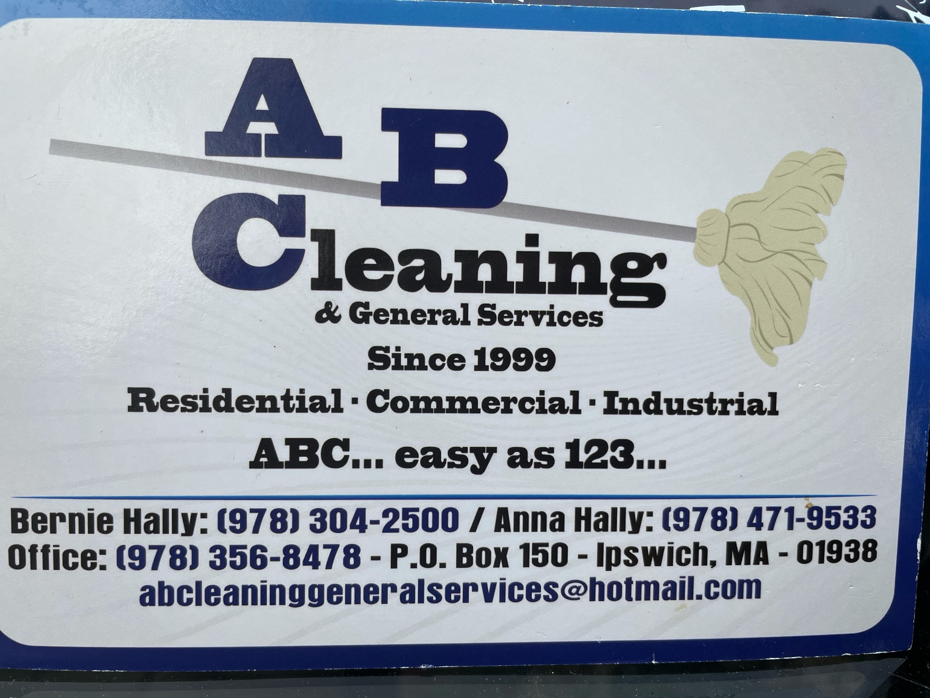 AB Cleaning General Services Logo