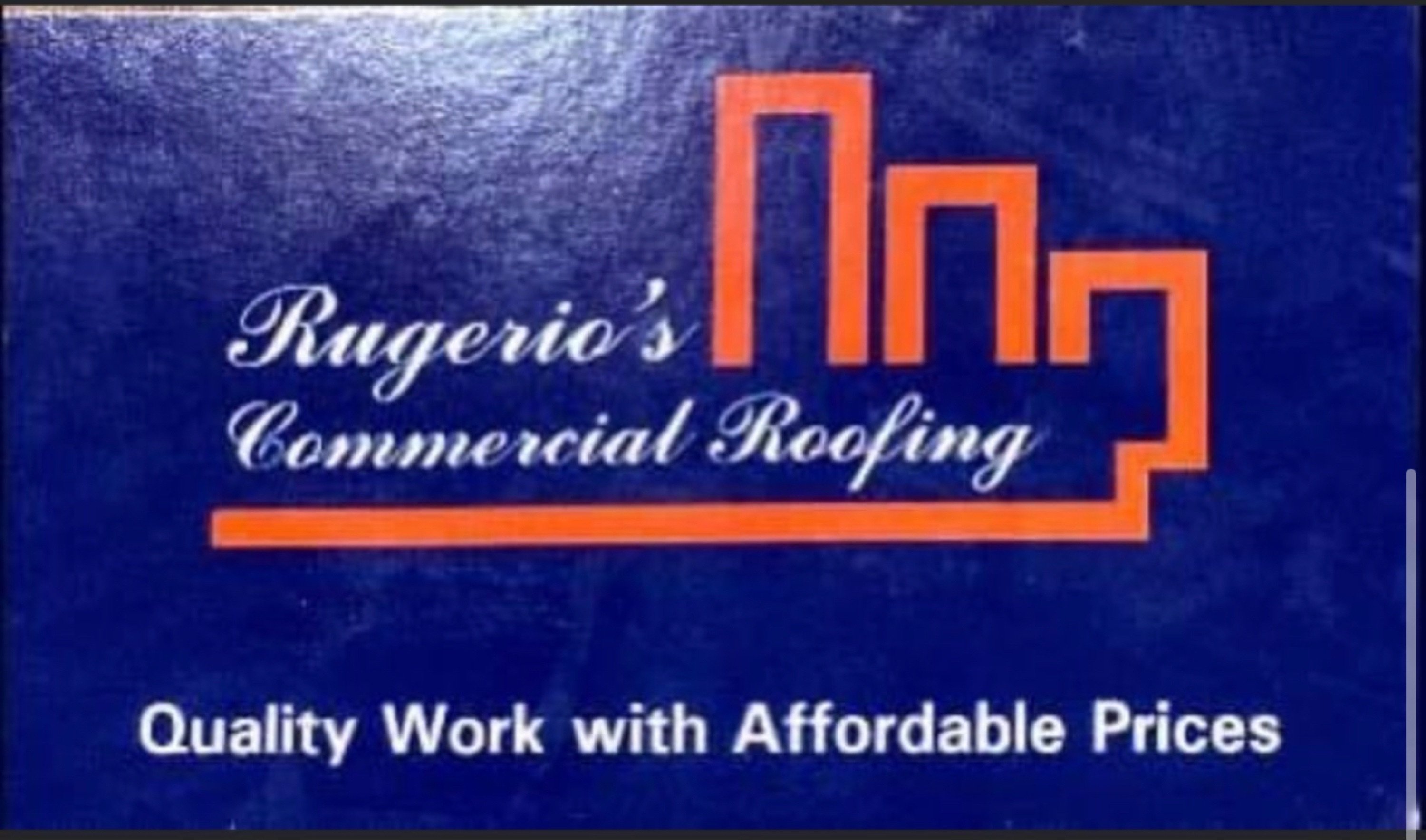 Rugerio's Commercial Roofing, LLC Logo