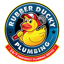 Rubber Ducky Plumbing Logo