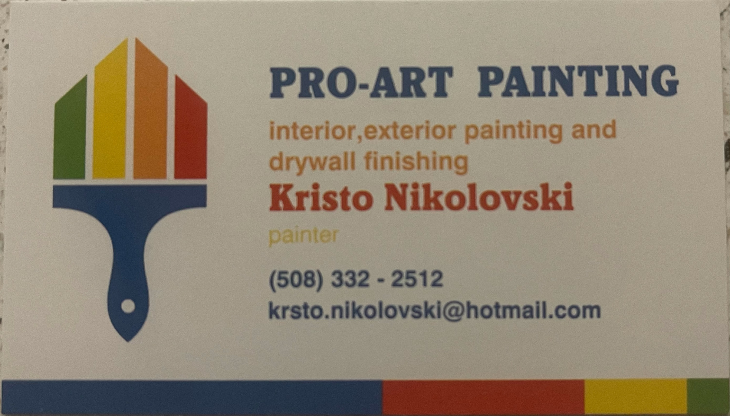 Pro Art Painting Logo