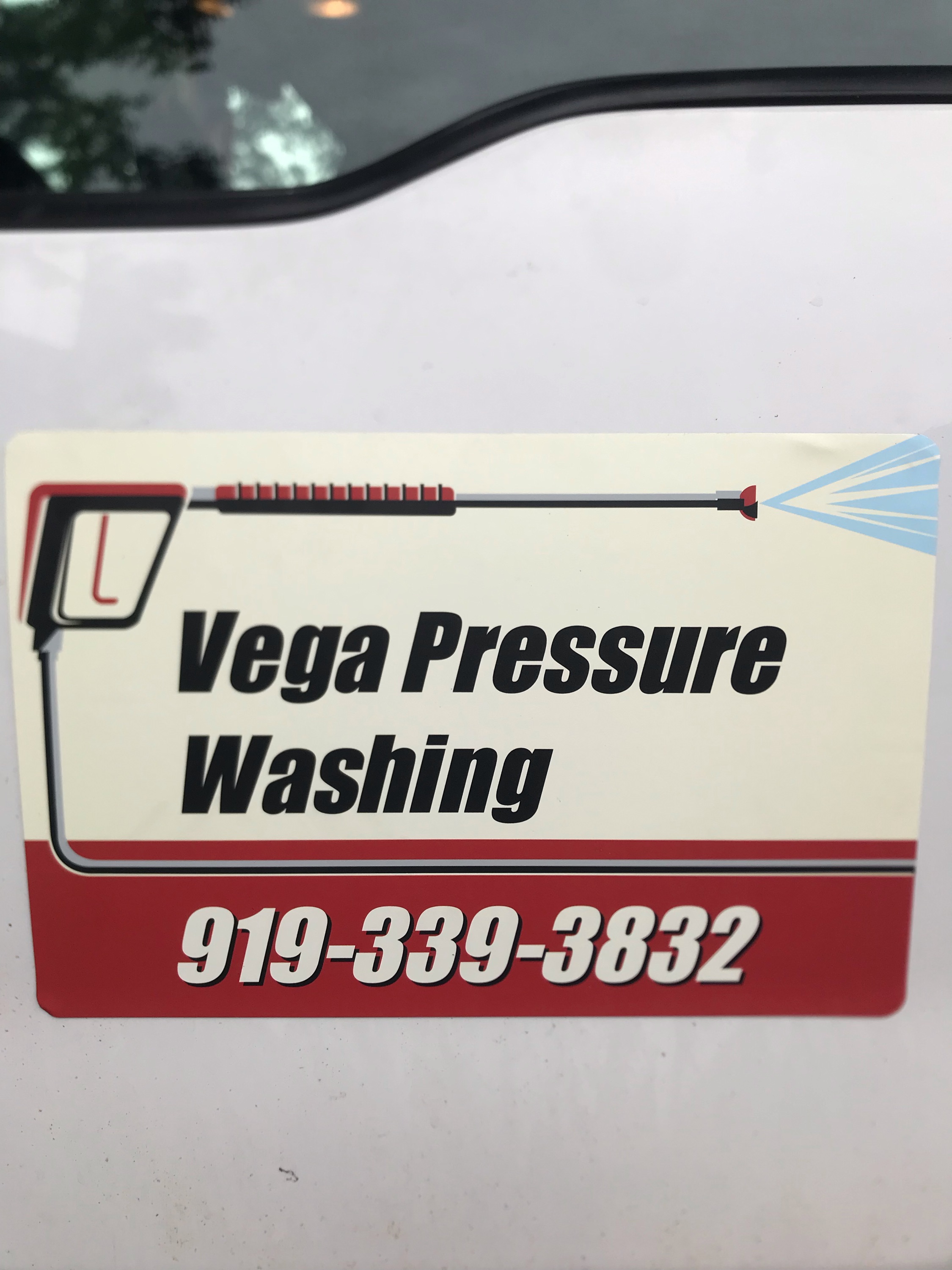Vega Pressure Washing Logo