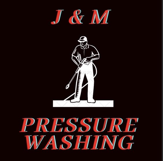 J & M Pressure Washing Logo