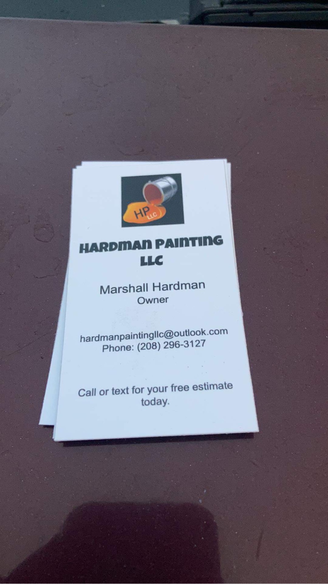 Hardman Painting Logo