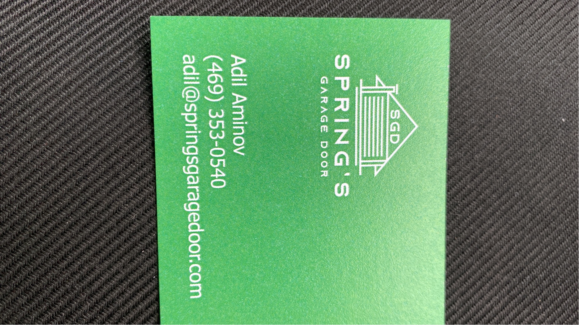 Springs Garage Door LLC Logo