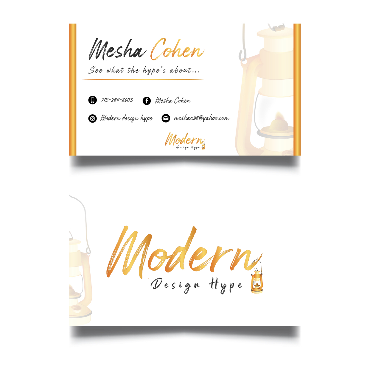 Modern Design Hype Logo