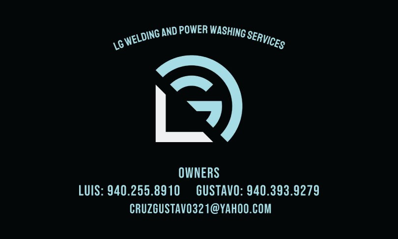 LG Welding and Power Washing Services Logo