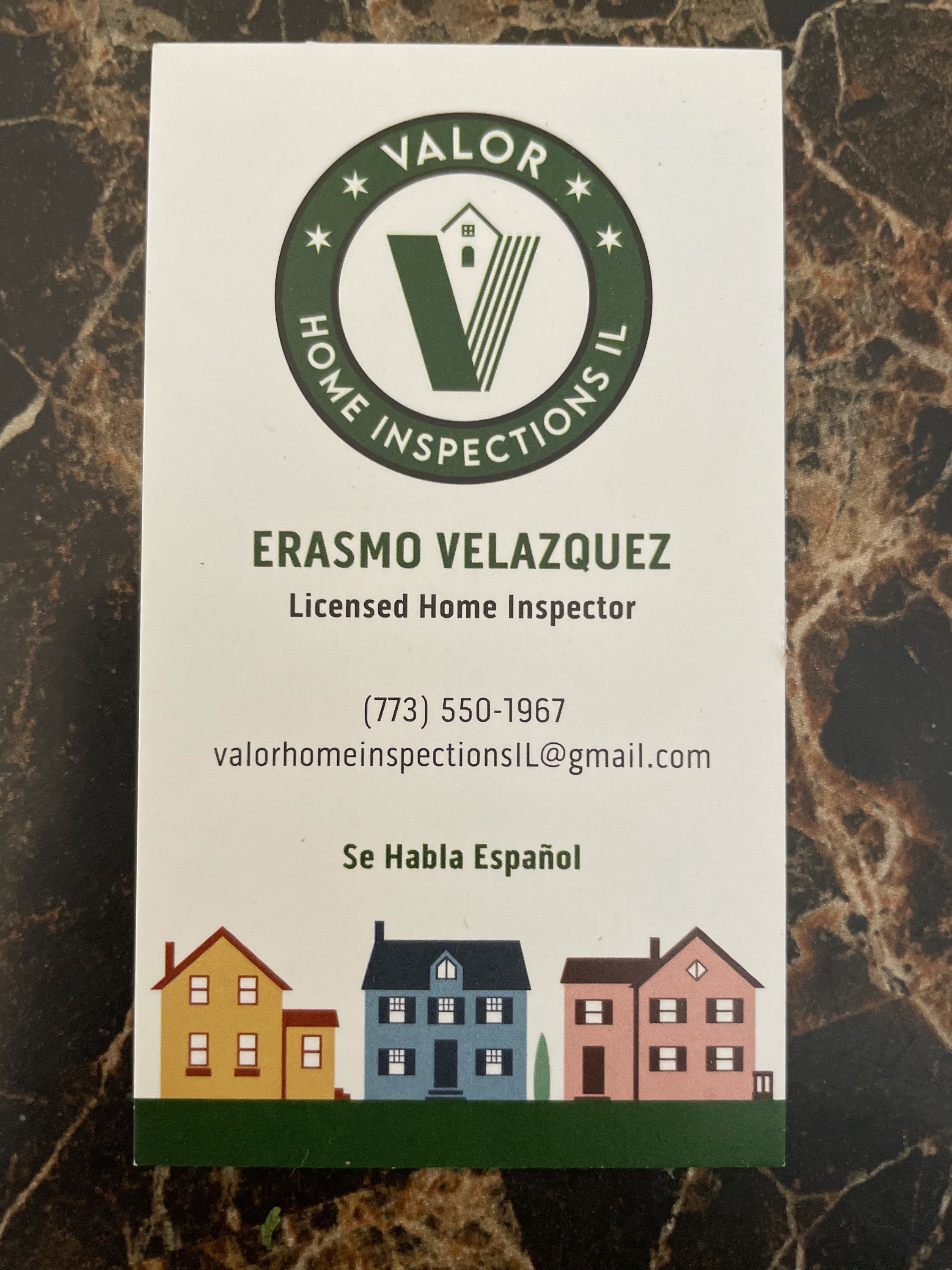 Valor Home Inspections IL Logo