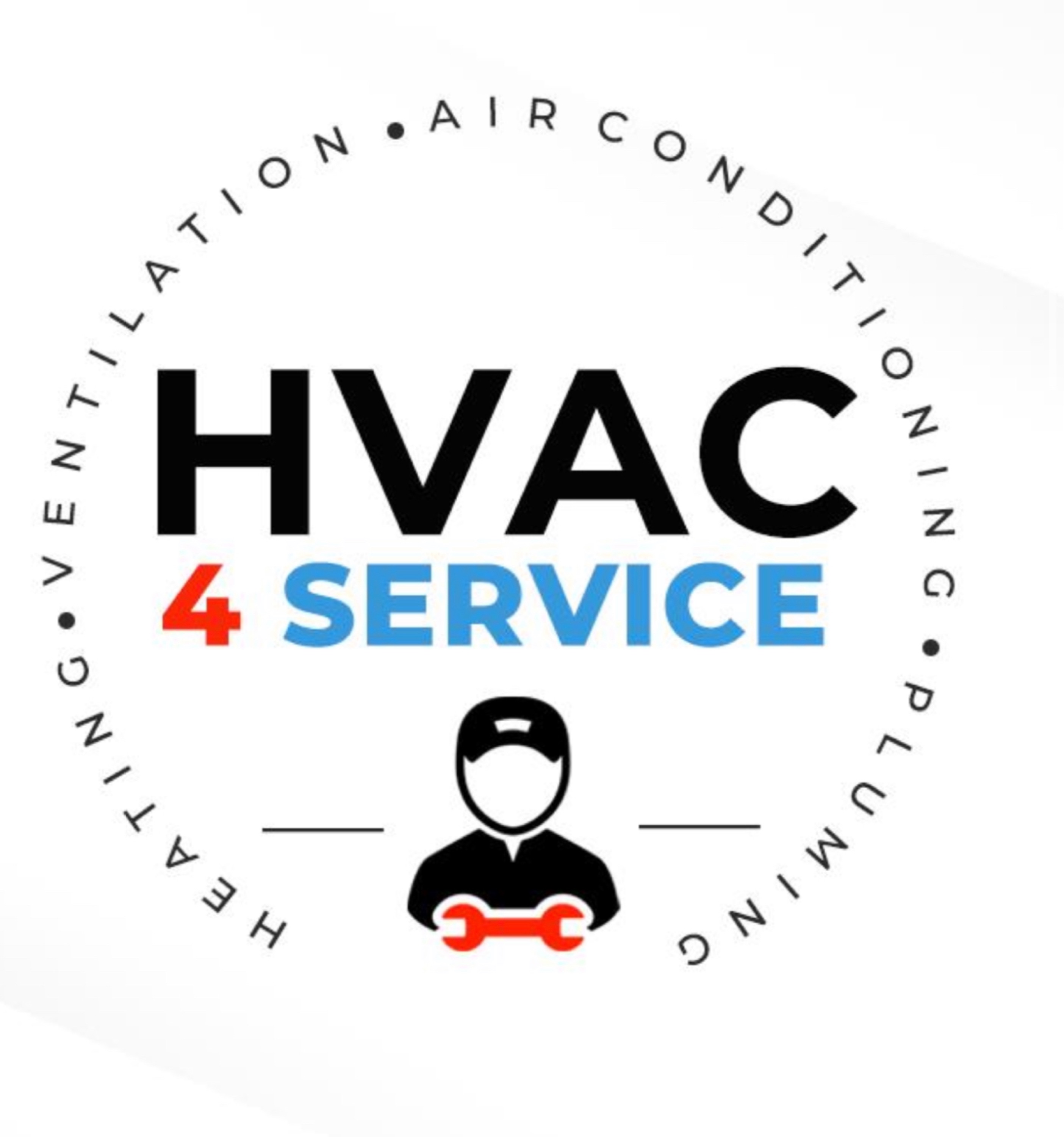 HVAC 4 Service - Logo
