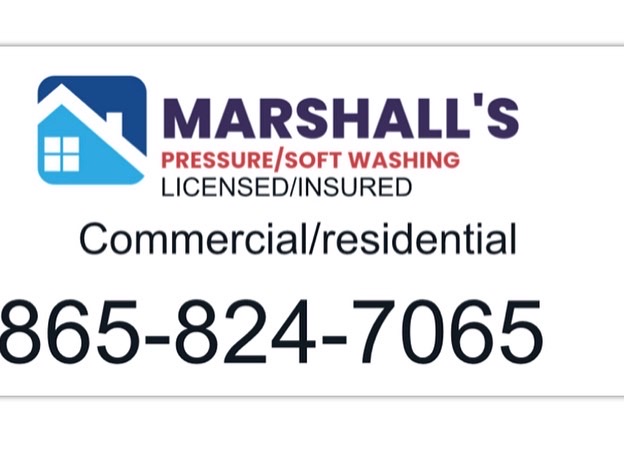 Marshall Pressure Washing Logo