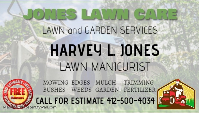 Jones Lawn Care Logo