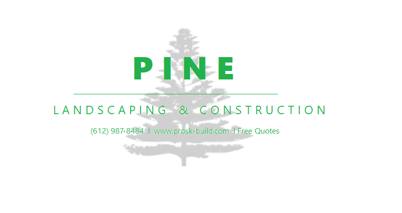 Pine Landscaping & Construction Logo