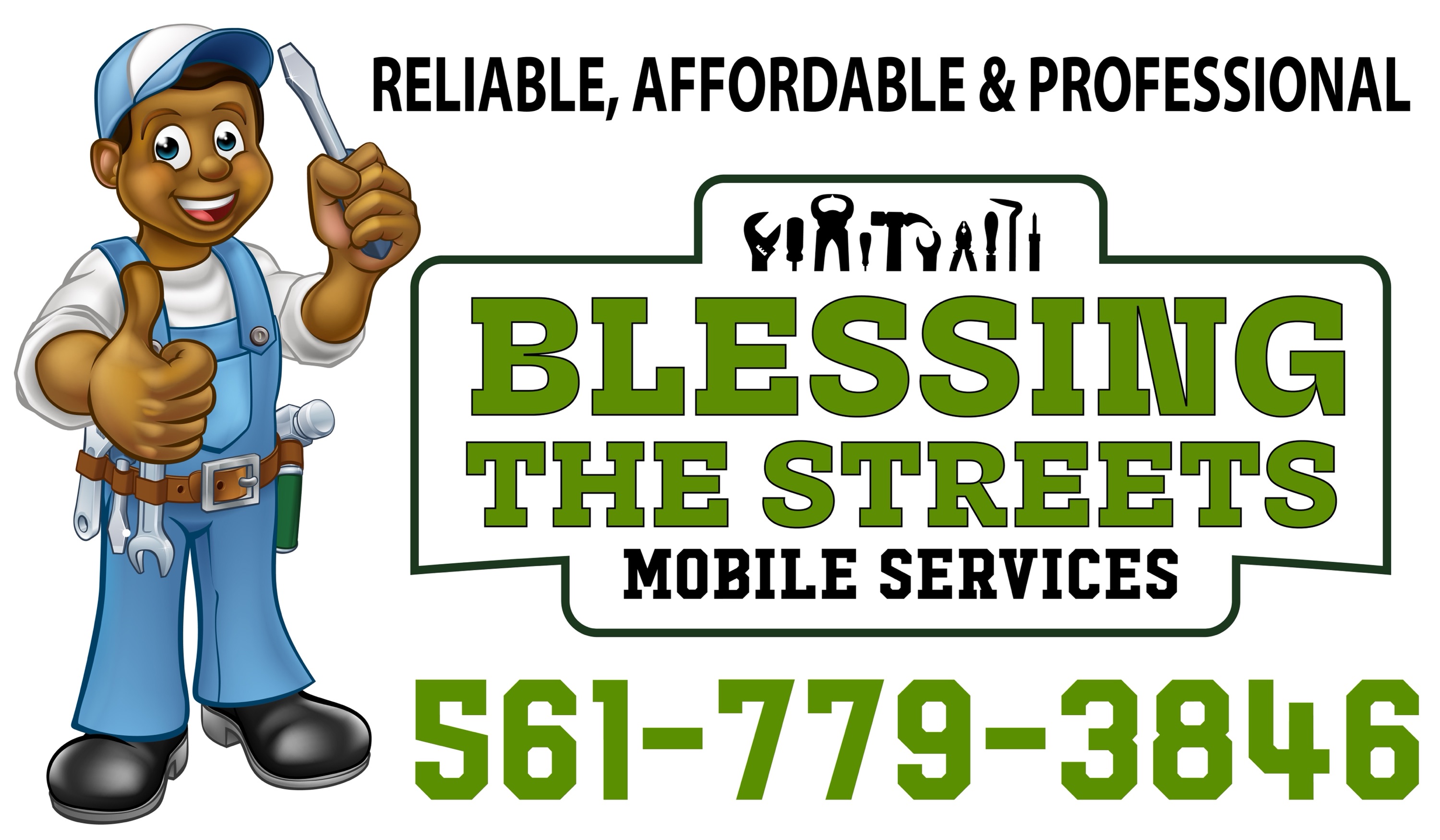 Blessing The Streets Mobile Services Logo
