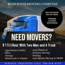 Robertos Moving Company Logo