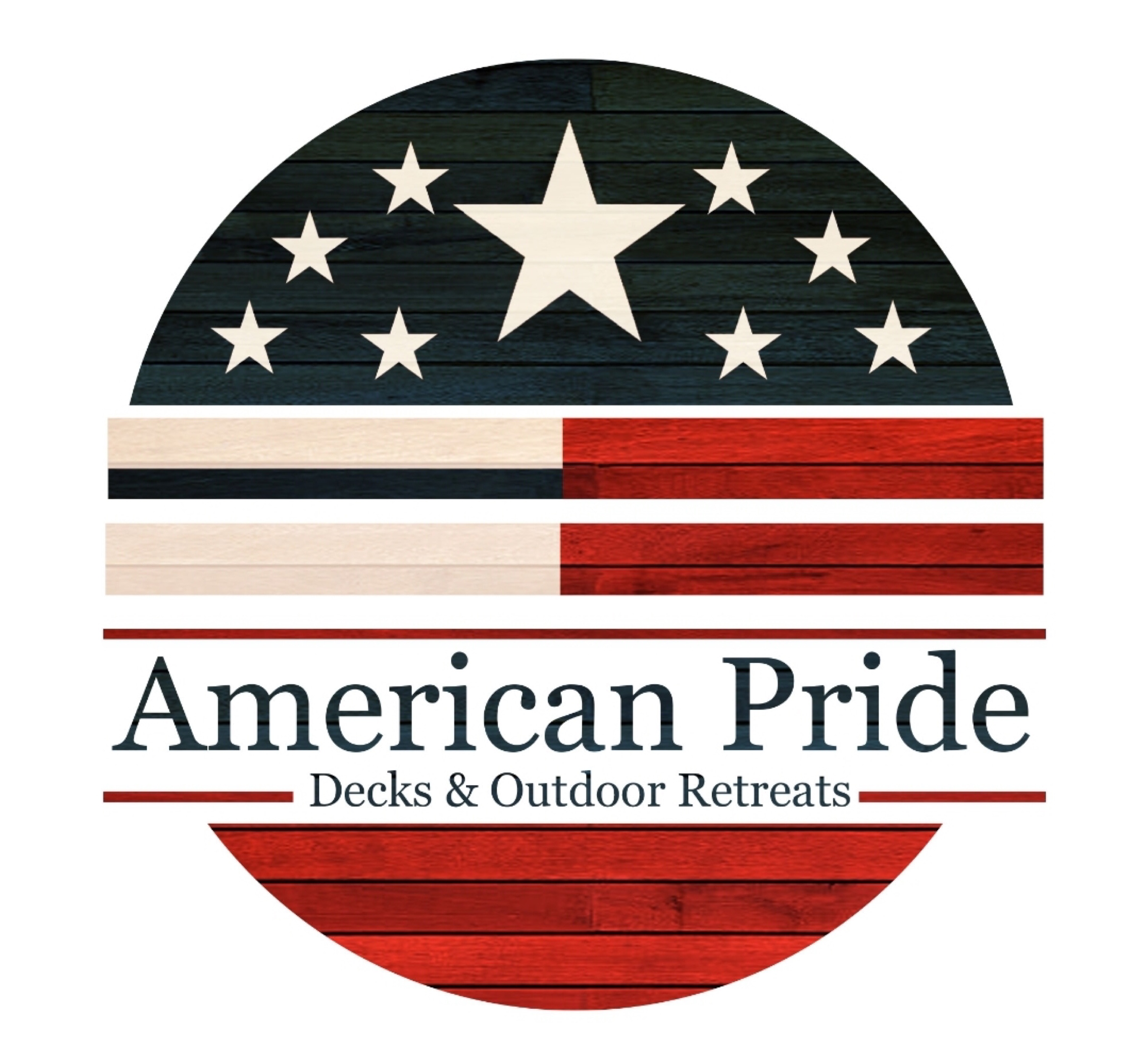 American Pride Decks & Outdoor Retreats Logo